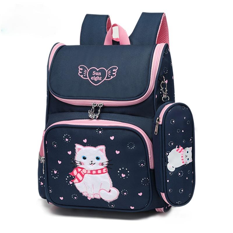 School Bags Drop Cat Girl Backpack 1-3 Grade Cartoon Pattern Backpacks For Kid Children Bag
School Bags Drop Cat Girl Backpack 1-3 Grade Cartoon Pattern Backpacks For Kid Children Bag