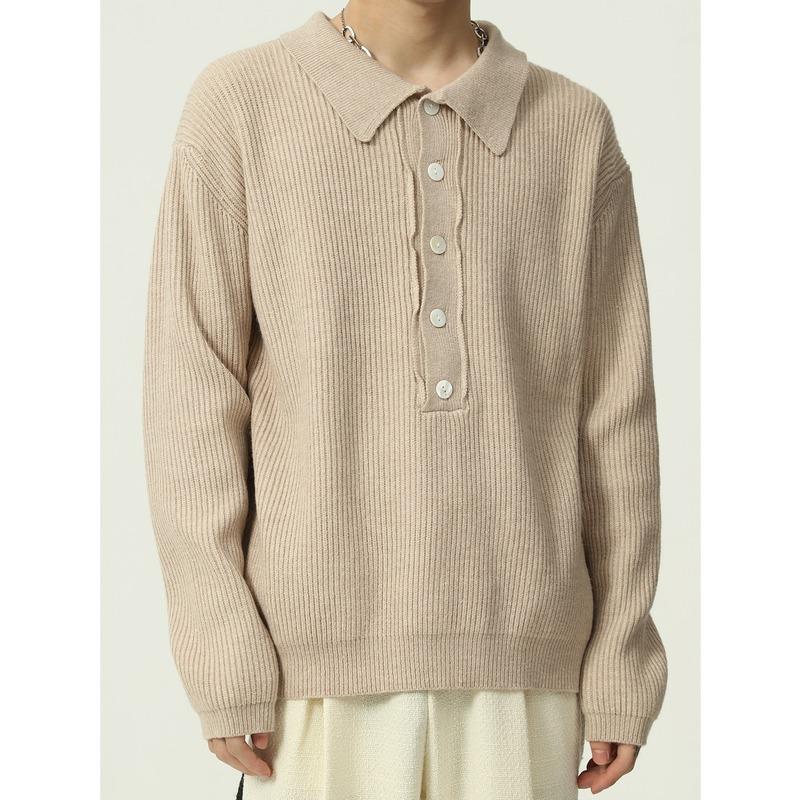 Men's Sweaters Menswear Korean Fashion Chic Knitted Pullovers Autumn Witner 2021 Lapel Loose Big Size Long Sleeve Sweater Tide, White;black
Men's Sweaters Menswear Korean Fashion Chic Knitted Pullovers Autumn Witner 2021 Lapel Loose Big Size Long Sleeve Sweater Tide, White;black
