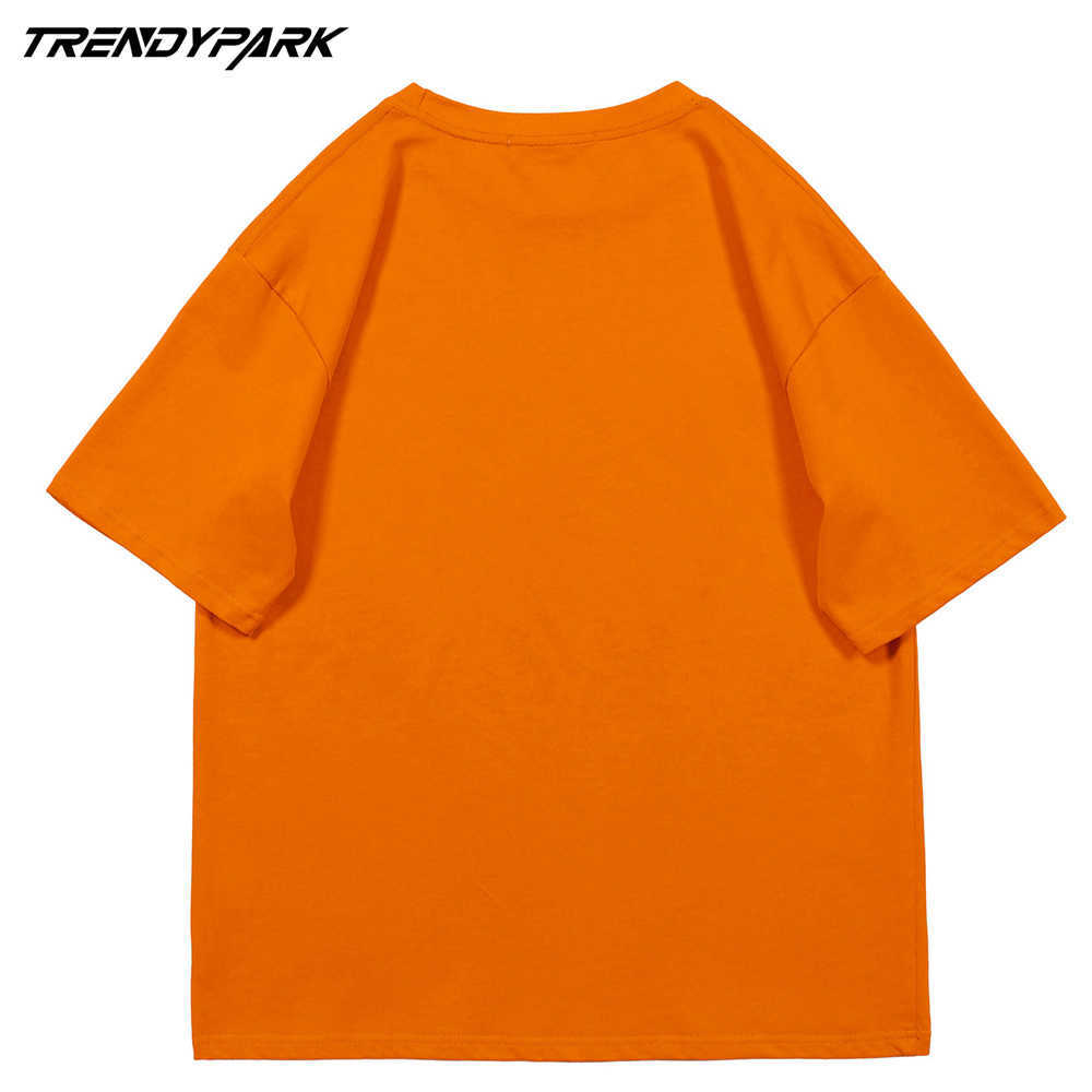 Men's Hip Hop Harajuku T-Shirt Streetwear Letter Print T Shirt Summer Short Sleeve Tshirt Cotton Casual Oversized Tops Tees 210601
