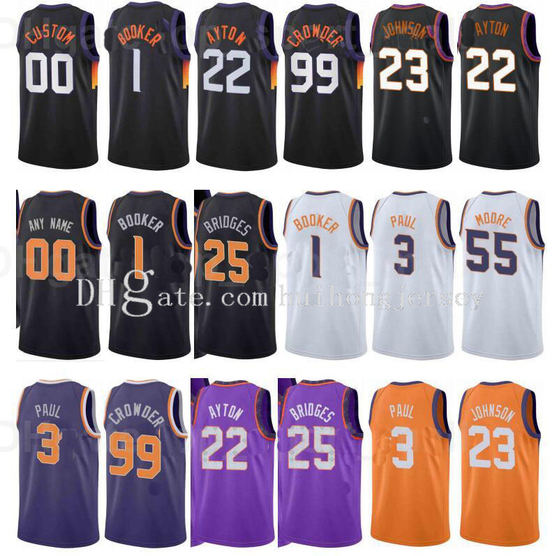 City Earned Edition Printed Basketball Devin Booker Jersey 1 DeAndre Ayton 22 Mikal Bridges 25 Chris Paul 3 Cameron Johnson 23 Black Orange
City Earned Edition Printed Basketball Devin Booker Jersey 1 DeAndre Ayton 22 Mikal Bridges 25 Chris Paul 3 Cameron Johnson 23 Black Orange