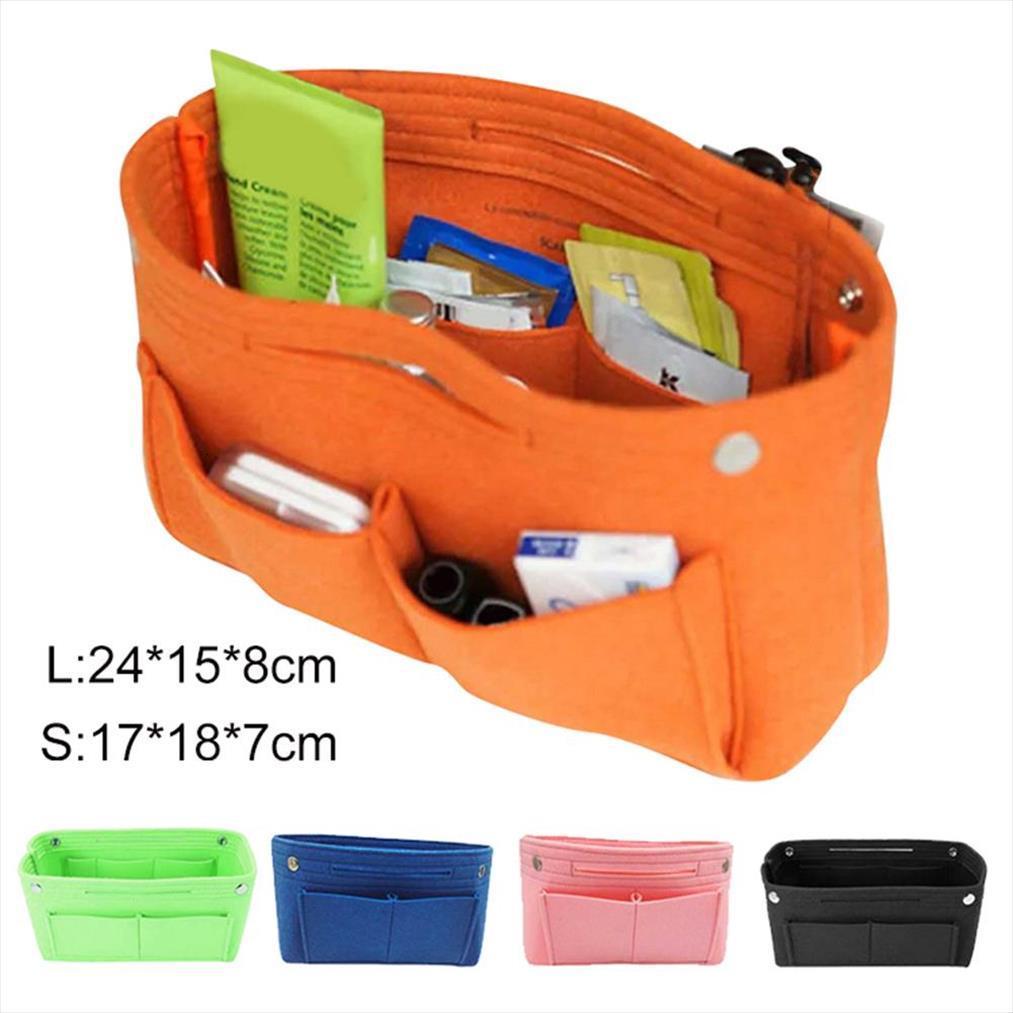 1pc felt fabric cosmetic travel bags multifunction handbag organizer purse insert storage pouch ca
1pc felt fabric cosmetic travel bags multifunction handbag organizer purse insert storage pouch ca