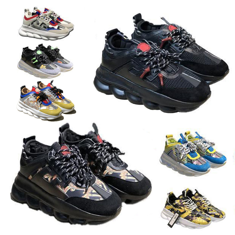 Designers chainer leisure Sneakers 1.0 Chain Reaction casual shoes fashion mens womens pairs luxury Old Dad boots classic outdoor platform w, Black
Designers chainer leisure Sneakers 1.0 Chain Reaction casual shoes fashion mens womens pairs luxury Old Dad boots classic outdoor platform w, Black