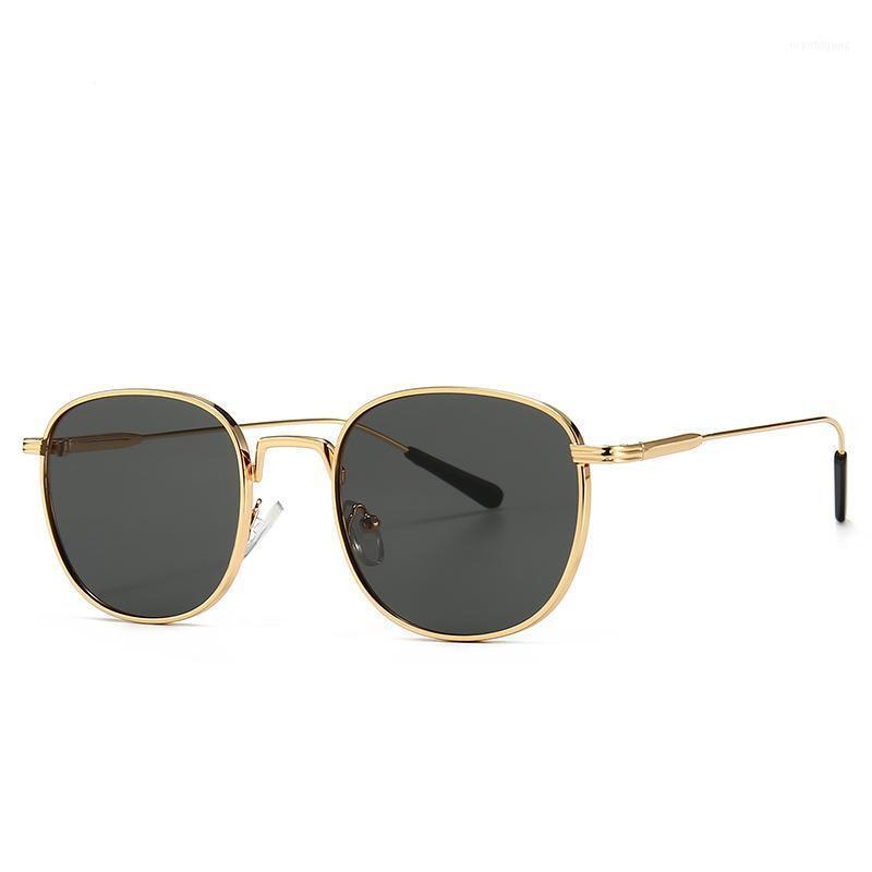 Sunglasses Metal Round Modern Retro Trend Street Sunglasses1