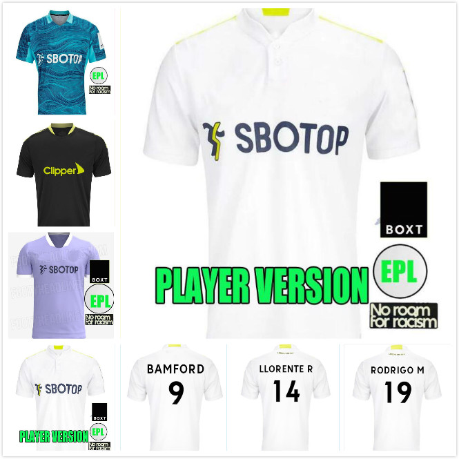 Leeds soccer jerseys 21 22 United T ROBERTS HARRISON HERNANDEZ COSTA BAMFORD ALIOSKI CLARKE 20212022 football shirt uniforms Men Kids kit 
Leeds soccer jerseys 21 22 United T ROBERTS HARRISON HERNANDEZ COSTA BAMFORD ALIOSKI CLARKE 20212022 football shirt uniforms Men Kids kit