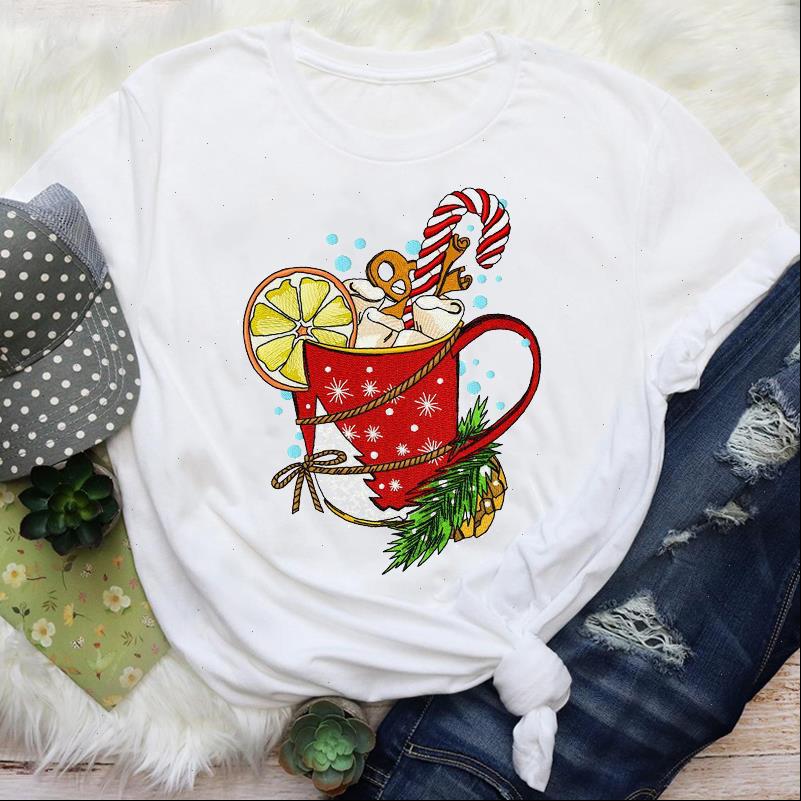 women cartoon womens t shirts coffee snowflake 90s fashion year merry christmas graphic tees clothes print lady female shirt, White
women cartoon womens t shirts coffee snowflake 90s fashion year merry christmas graphic tees clothes print lady female shirt, White