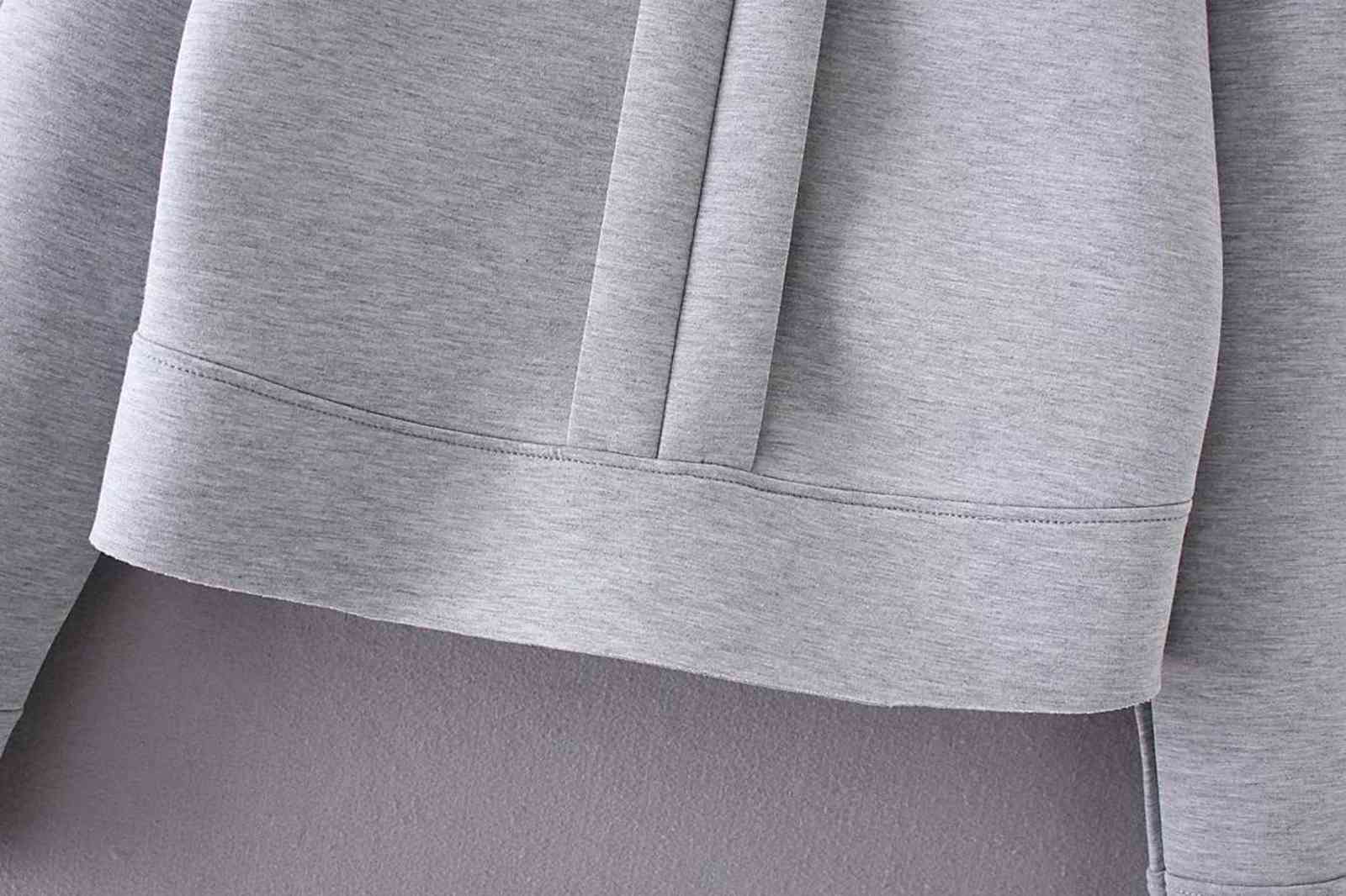 YD-50-8251 and the wind fall fashion bow collar sleeve head space cotton casual 211109