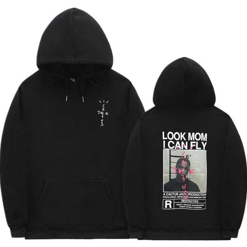 Men' Hoodies & Sweatshirts Cactus Jack Hoodie Female Double Face Logotype Impression Look Mom I Can Travis Scohoodies Fashion Hip Hop, Black
Men' Hoodies & Sweatshirts Cactus Jack Hoodie Female Double Face Logotype Impression Look Mom I Can Travis Scohoodies Fashion Hip Hop, Black