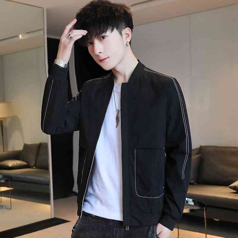 2021 spring and autumn baseball uniform men's fashion new street sports jacket youth, Khaki
2021 spring and autumn baseball uniform men's fashion new street sports jacket youth, Khaki