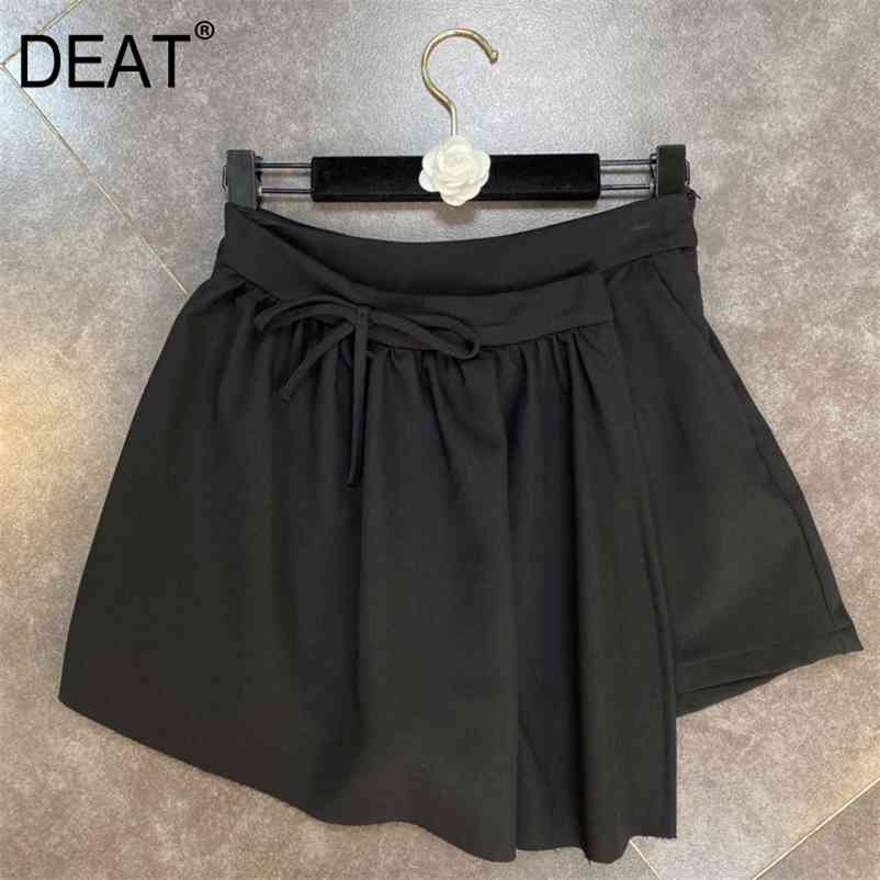 Women Black Irregular Bow Drawstring Ball Gown Skirt High Waist Straight Fashion Spring Summer 11B769 210525
Women Black Irregular Bow Drawstring Ball Gown Skirt High Waist Straight Fashion Spring Summer 11B769 210525