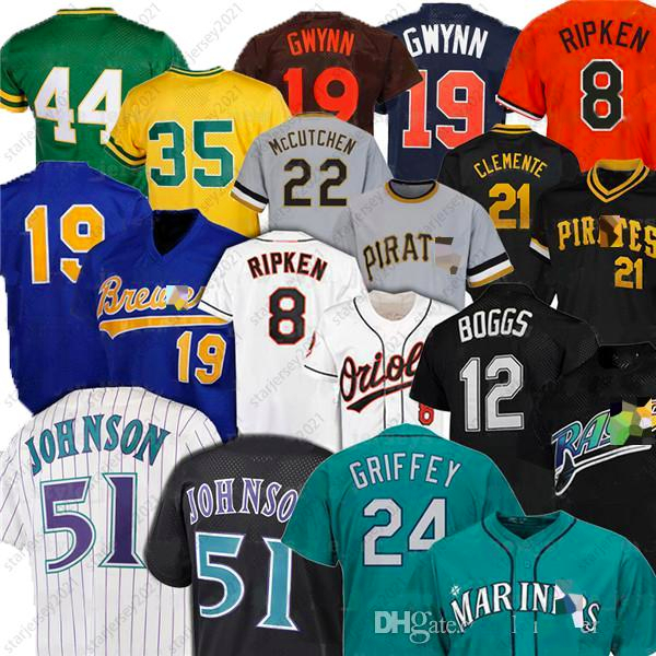 51 Randy Johnson 24 Ken Griffey Jr 12 Wade Boggs Nolan Ryan Robin Yount 21 Roberto Clemente Tony Gwynn 8 Cal Ripken Jr. Basketball Jerseys, As pic
51 Randy Johnson 24 Ken Griffey Jr 12 Wade Boggs Nolan Ryan Robin Yount 21 Roberto Clemente Tony Gwynn 8 Cal Ripken Jr. Basketball Jerseys, As pic