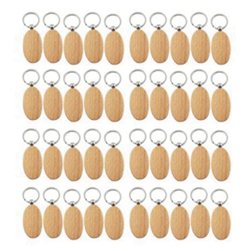 Keychains 40Pcs Blank Oval Ellipse Wooden Key Chain DIY Keychain Pendant Keyring Tags Gifts
Keychains 40Pcs Blank Oval Ellipse Wooden Key Chain DIY Keychain Pendant Keyring Tags Gifts