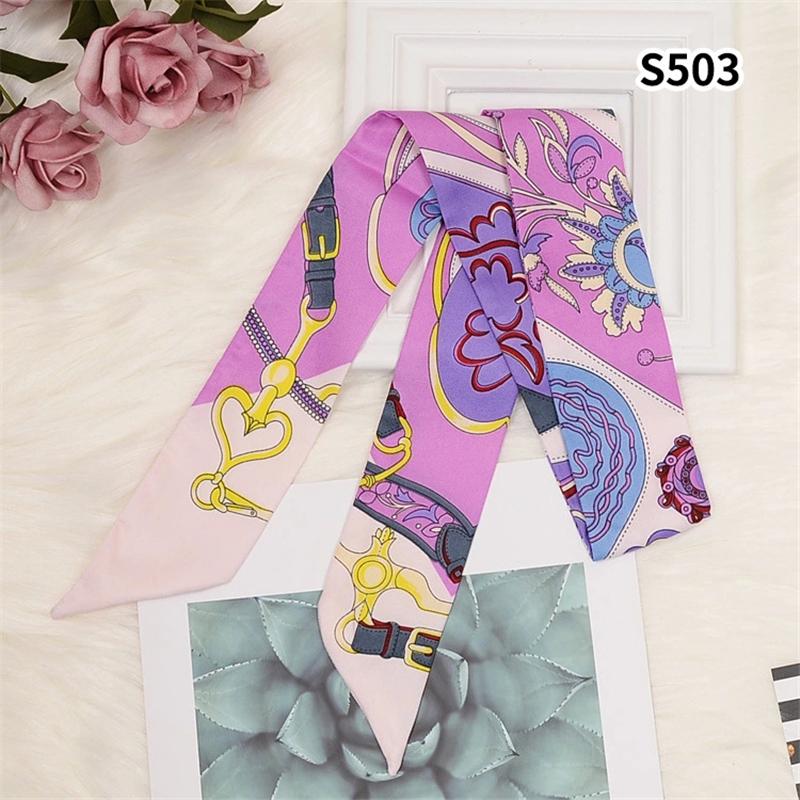 Scarves 2021Handbag Tied Silk Scarf Fashion Ladies Luxury Twill Satin Narrow Small Ribbon Headband Streamer Female BS55
Scarves 2021Handbag Tied Silk Scarf Fashion Ladies Luxury Twill Satin Narrow Small Ribbon Headband Streamer Female BS55