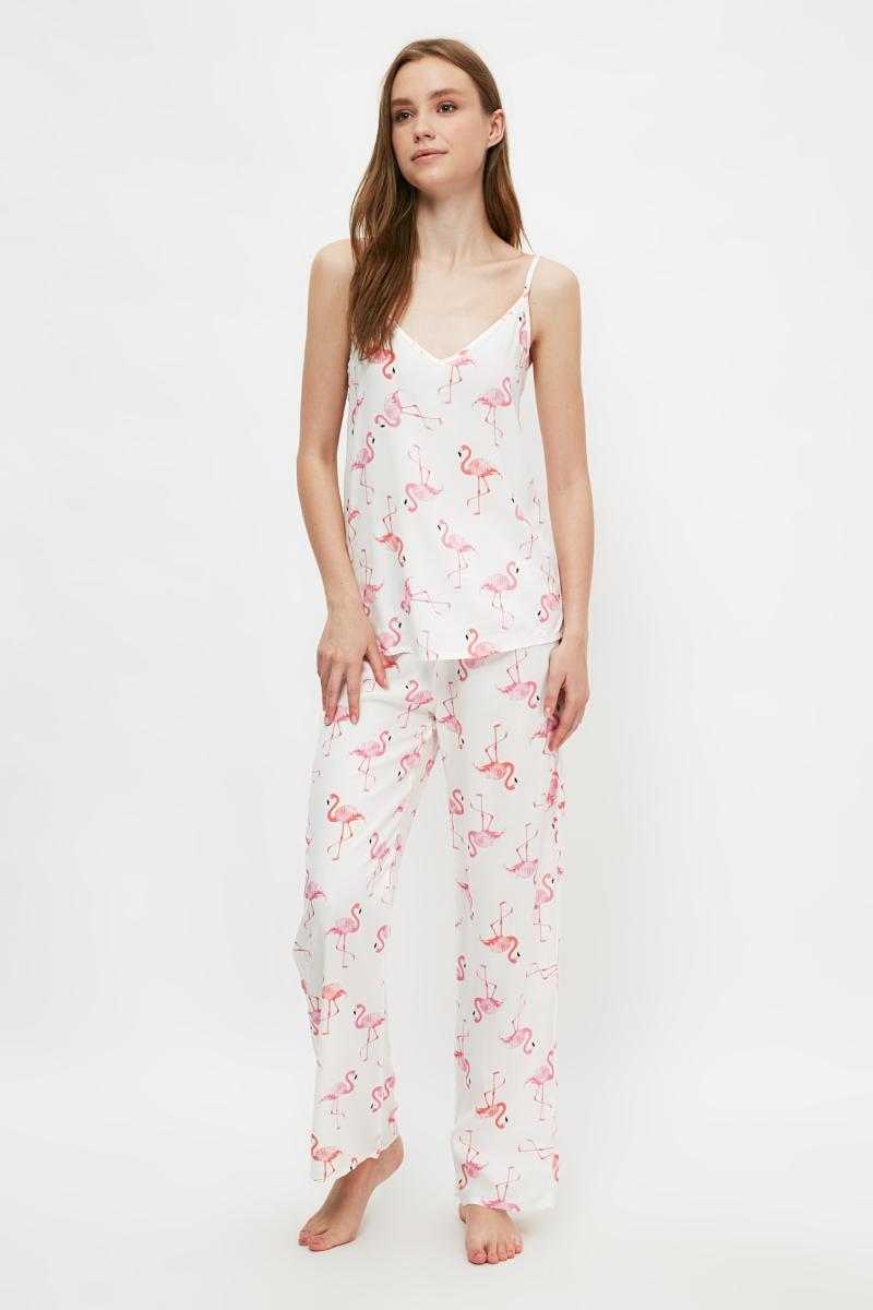 Men's Sleepwear Trendyol Flamingo Pattern Woven Pajamas Set THMSS21PT1027, Raw white
Men's Sleepwear Trendyol Flamingo Pattern Woven Pajamas Set THMSS21PT1027, Raw white
