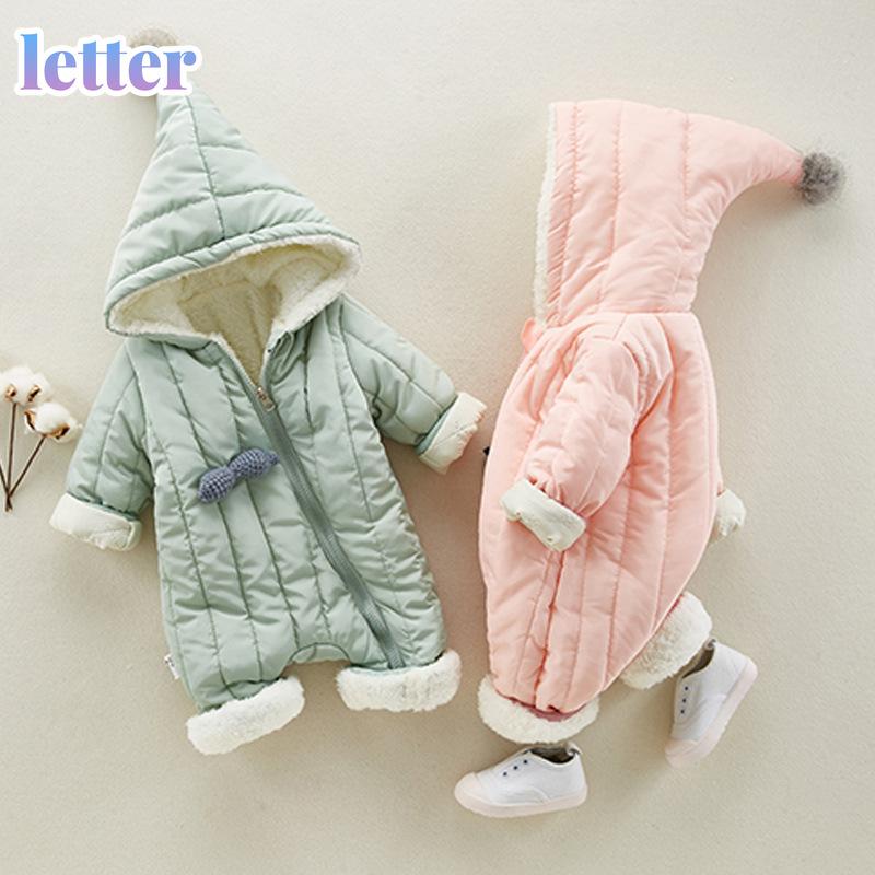 Jackets Baby Fleece Infant Kids Winter Cotton Snowsuit Diagonal Zipper Design Born Girl Clothes For Boys Coats Hooded Mantle, Blue;gray
Jackets Baby Fleece Infant Kids Winter Cotton Snowsuit Diagonal Zipper Design Born Girl Clothes For Boys Coats Hooded Mantle, Blue;gray