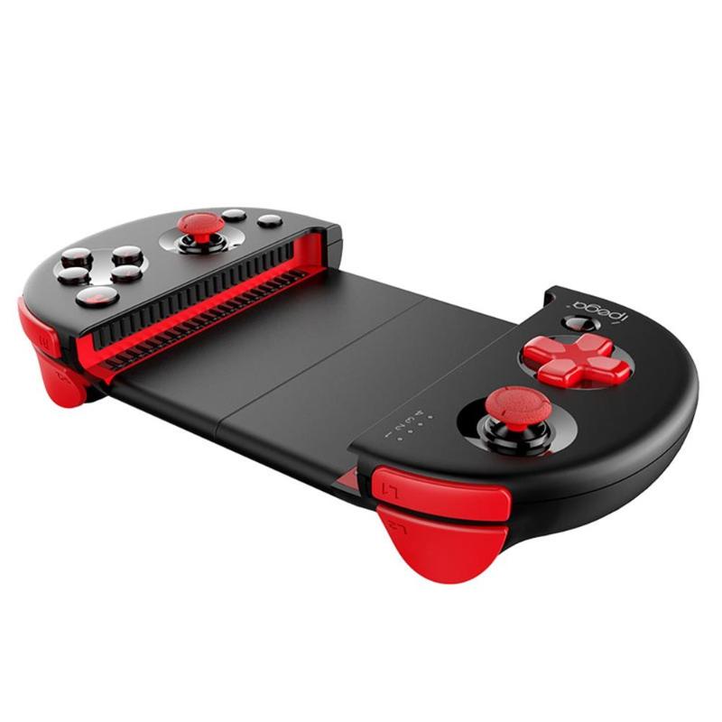 Game Controllers & Joysticks Red Black Wireless Bluetooth Controller Portable Handle Bracket Gamepad For PC Tablet Android Smartphone TV Box