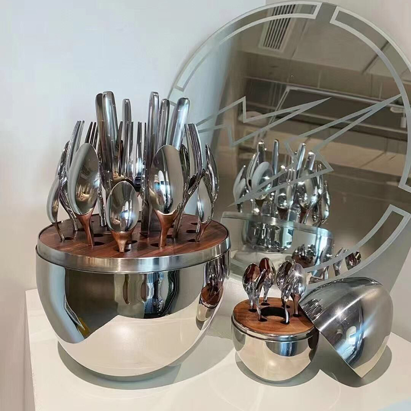 2021 Egg Dinner Set Stainless Steel Tableware Luxury Cutlery Vintage Quality Knife Fork Dining Western
2021 Egg Dinner Set Stainless Steel Tableware Luxury Cutlery Vintage Quality Knife Fork Dining Western