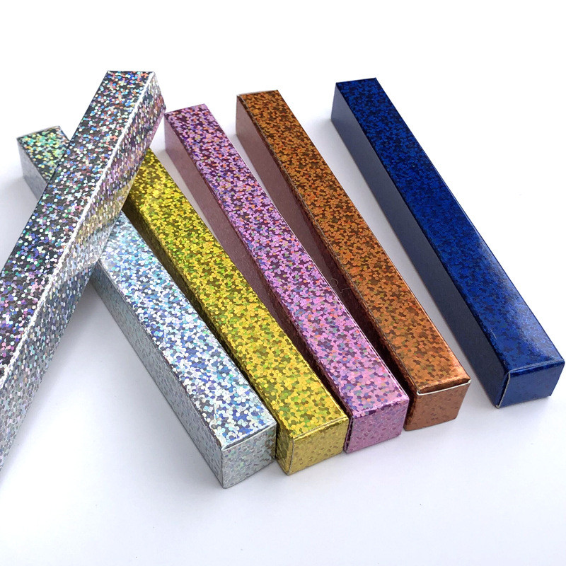 13styles Eyeliner gift box size 1.6*1.6*14.5cm Silver Gold Black pen Packaging Paper case Lipstick Package sample
13styles Eyeliner gift box size 1.6*1.6*14.5cm Silver Gold Black pen Packaging Paper case Lipstick Package sample