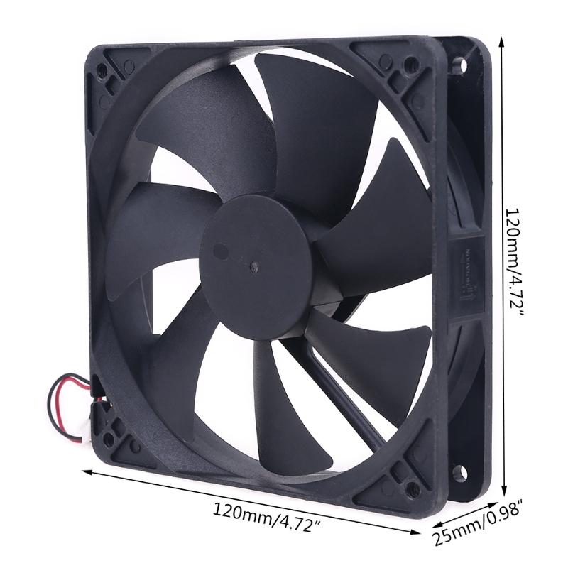 Laptop Cooling Pads 67JA Brand Original Server Fan For Yate Loon D12SM-12 12V 0.30A 120*120*25MM 12CM Ant Miner
Laptop Cooling Pads 67JA Brand Original Server Fan For Yate Loon D12SM-12 12V 0.30A 120*120*25MM 12CM Ant Miner