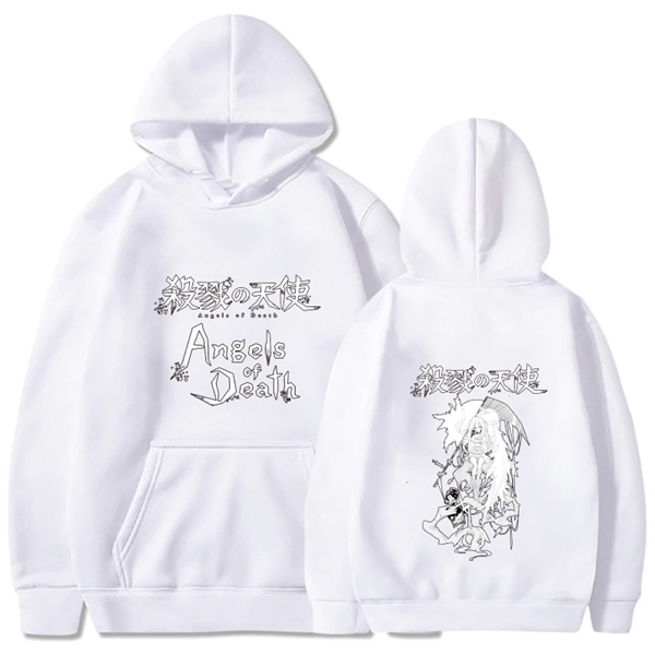 Angels of Death Hoodie Fashion Long Sleeve Casual Unisex Hoody Streetwear Tops Cloth Y0809
