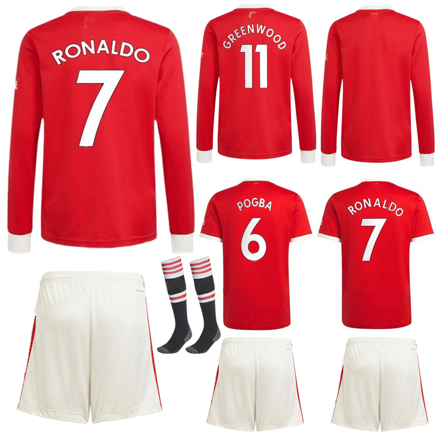 New Long Short Sleeve Soccer jersey 21 22 ronaldo SANCHO RASHFORD MAN BRUNO FERNANDES LINGARD POGBA 2021 2022 football shirt men + kids kit, Black;blue
New Long Short Sleeve Soccer jersey 21 22 ronaldo SANCHO RASHFORD MAN BRUNO FERNANDES LINGARD POGBA 2021 2022 football shirt men + kids kit, Black;blue