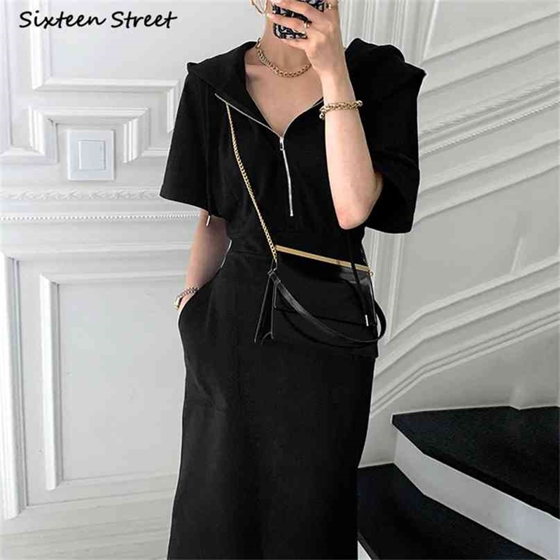 Runway Hooded Dress Woman Summer Short-sleeve Chic White Vestido Lady Korean Business Long es Clothing 210603, Oatmeal
Runway Hooded Dress Woman Summer Short-sleeve Chic White Vestido Lady Korean Business Long es Clothing 210603, Oatmeal