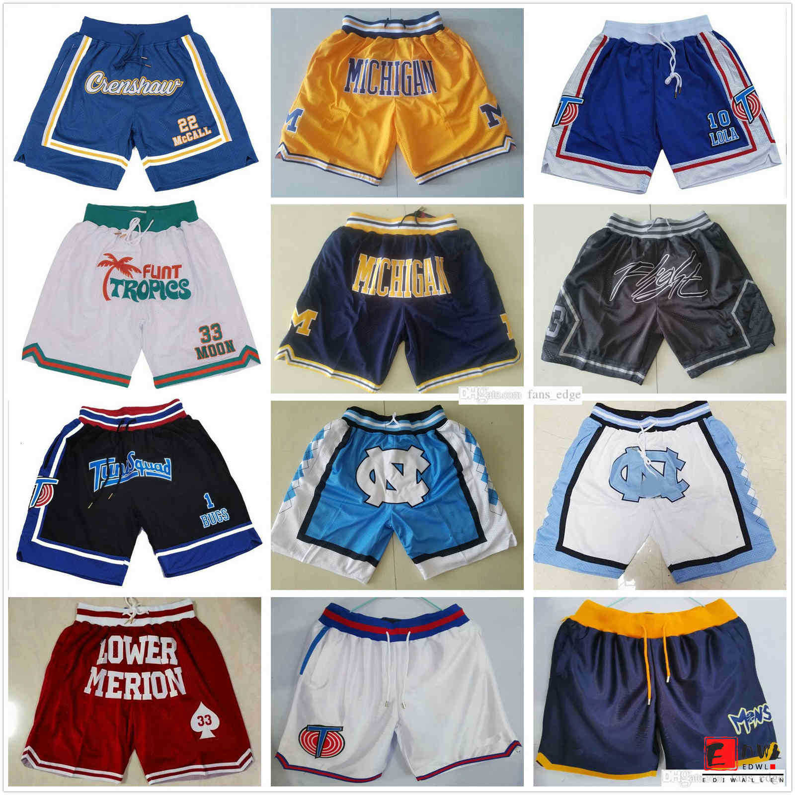 Just Don Basketball Shorts Crenshaw Quincy McCall Lower Merion Flint Tropics Semi Jackie Moon Michigan Wolverines North Carolina Space Jam, White;black
Just Don Basketball Shorts Crenshaw Quincy McCall Lower Merion Flint Tropics Semi Jackie Moon Michigan Wolverines North Carolina Space Jam, White;black