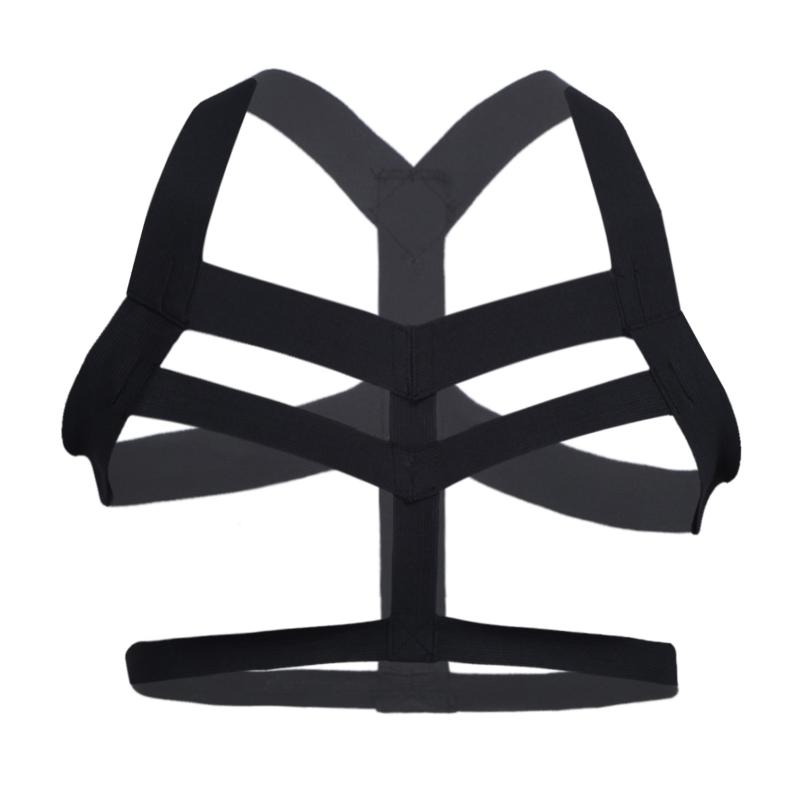 Bras Sets Men Sexy Body Chest Harness Belts Nylon Halter Elastic Wide Straps Tops Gay Male Gothic Rave Costume Restraints Bondage