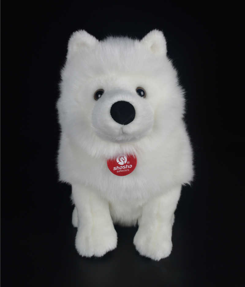 Realistic Samoyed plush toy cute simulation white dog plush toy puppy plush animal toy birthday Christmas gift 28cm H1025
Realistic Samoyed plush toy cute simulation white dog plush toy puppy plush animal toy birthday Christmas gift 28cm H1025