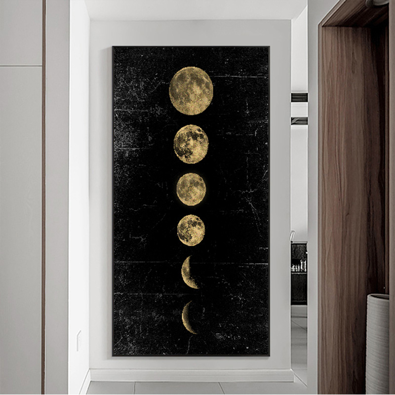 Nordic Big Size Golden Art Canvas Painting Moon Wall Art Picture Minimalist Poster Print Universe Painting Home Decor Interior
Nordic Big Size Golden Art Canvas Painting Moon Wall Art Picture Minimalist Poster Print Universe Painting Home Decor Interior