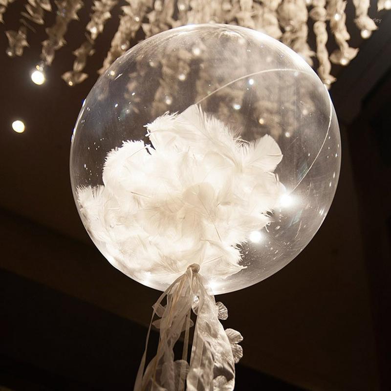 Party Decoration 1pc 18/20/24/36inch Transparent Bobo Balloon With Colorful Feather Set Inflatable Clear Globos For Wedding Birthday Decor
Party Decoration 1pc 18/20/24/36inch Transparent Bobo Balloon With Colorful Feather Set Inflatable Clear Globos For Wedding Birthday Decor