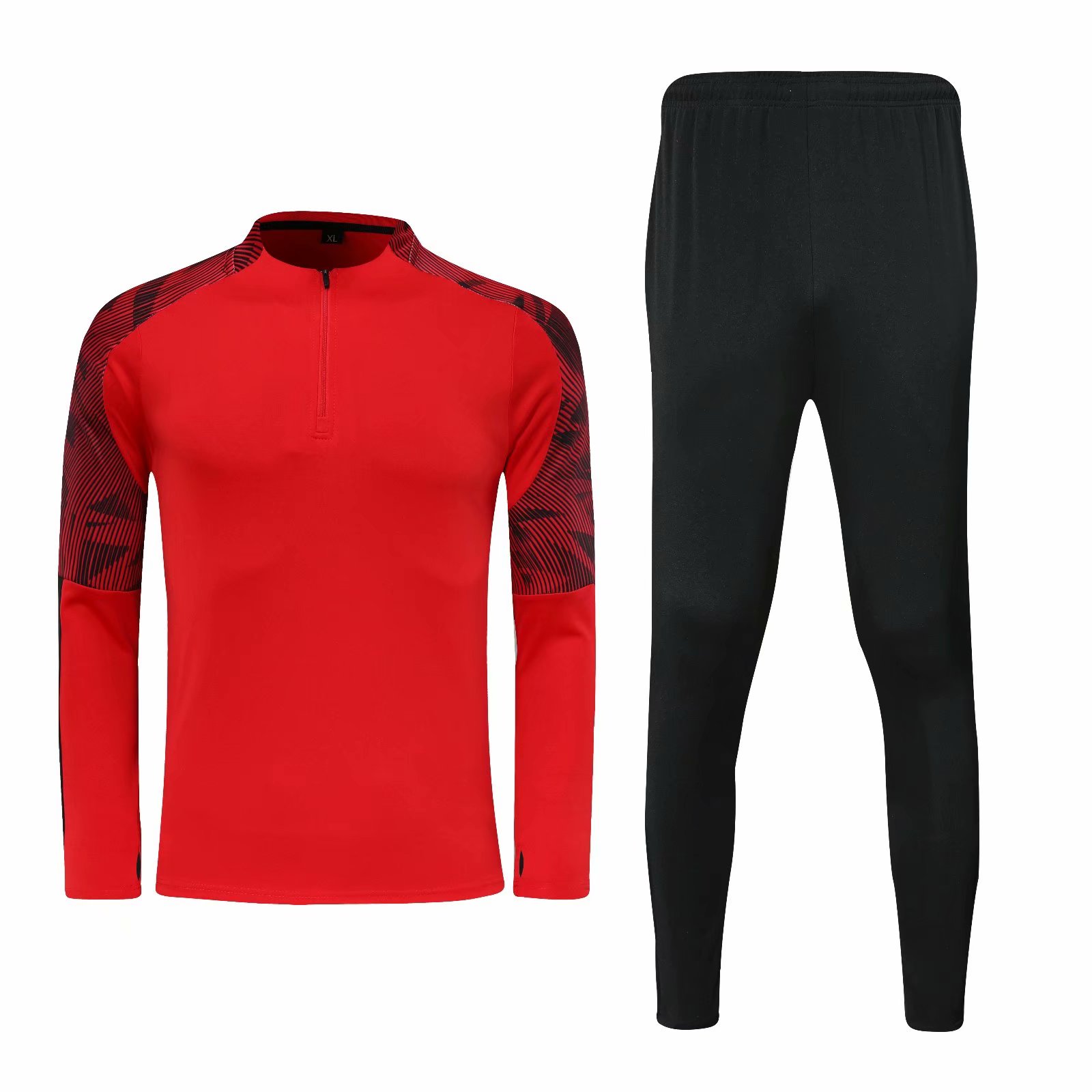 #B06 Can be customized soccer Tracksuit Track kit running jacket chandal training suits sports wear And trousers, Black
#B06 Can be customized soccer Tracksuit Track kit running jacket chandal training suits sports wear And trousers, Black