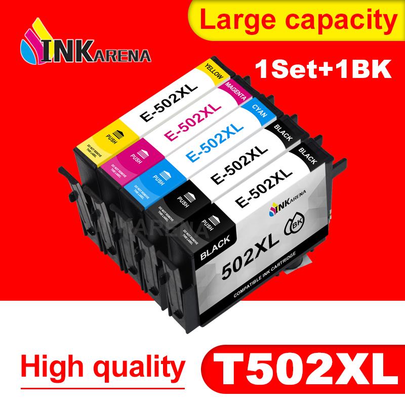 5pk T502XL T502 502XL Full Ink Cartridge With Chip Compatible For XP5100 Xp5105 WF2860 WF2865 Printers Cartridges
5pk T502XL T502 502XL Full Ink Cartridge With Chip Compatible For XP5100 Xp5105 WF2860 WF2865 Printers Cartridges