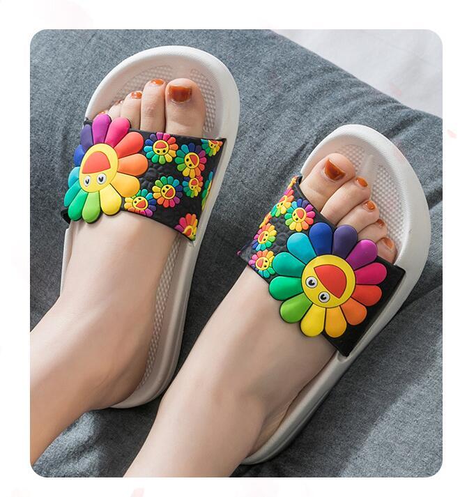 Summer Women Slippers Slide Sandals Beach Slides Cute Flowers Sunflower Non-slip Soft Sole Men Couple Home Outdoor Shoes, Black
Summer Women Slippers Slide Sandals Beach Slides Cute Flowers Sunflower Non-slip Soft Sole Men Couple Home Outdoor Shoes, Black