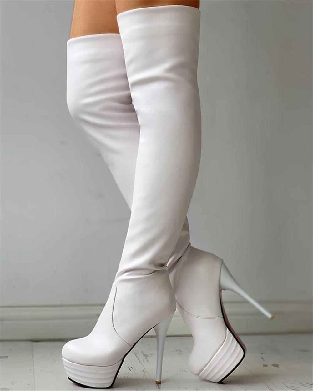 Sexy Small Plus Size 31-46 Winter Add Fur Platform Extreme High Fetish Thin Heels Party Shoes Women Fashion Over Knee Boots Female, Black add fur
Sexy Small Plus Size 31-46 Winter Add Fur Platform Extreme High Fetish Thin Heels Party Shoes Women Fashion Over Knee Boots Female, Black add fur