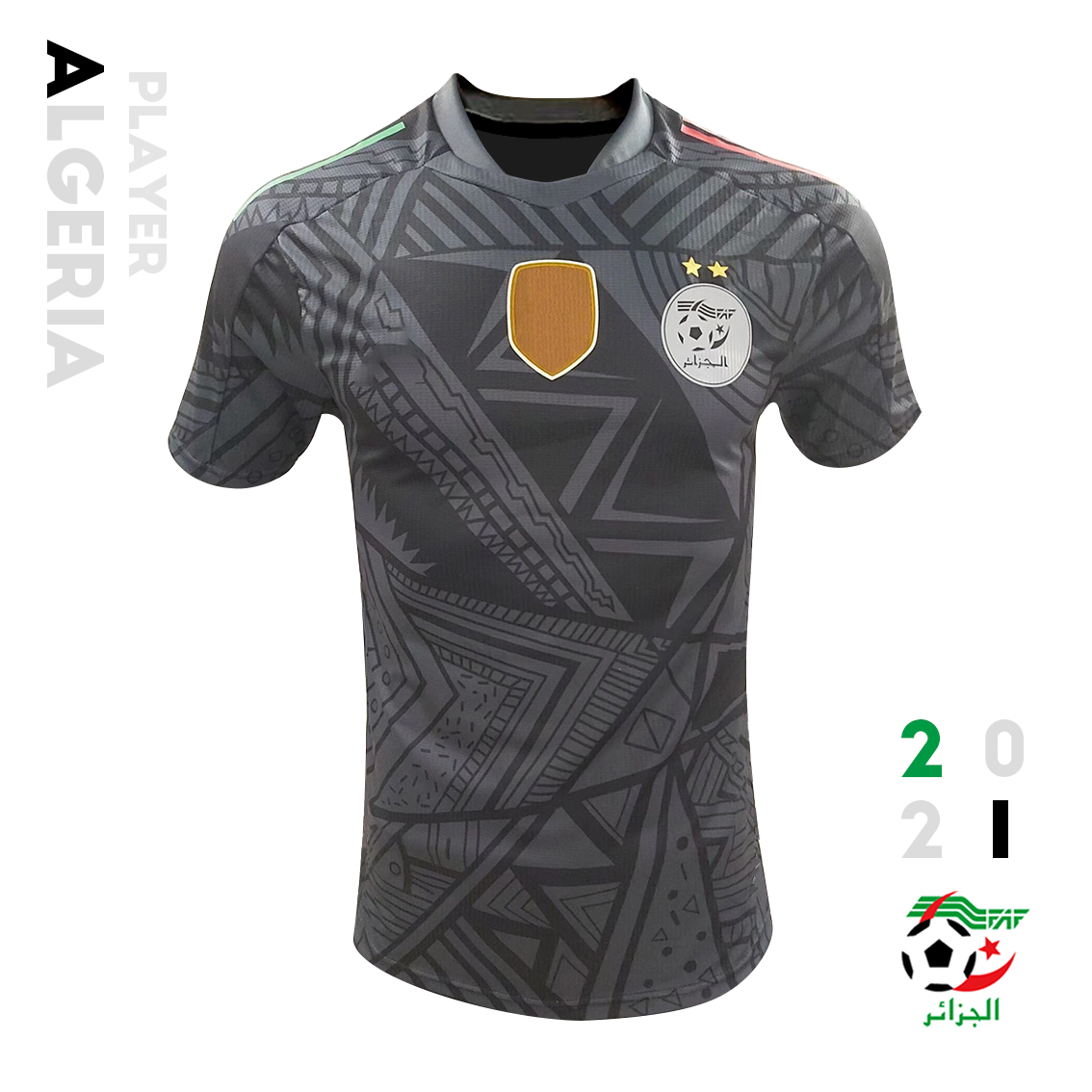 Algeria 2020-21 Season Special Player Edition Soccer Jerseys High-Quality Jersey (Choose Flocking), Black;yellow
Algeria 2020-21 Season Special Player Edition Soccer Jerseys High-Quality Jersey (Choose Flocking), Black;yellow