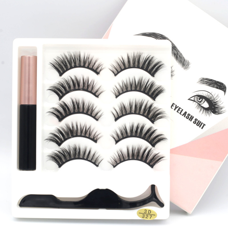 5 Pairs 3D False Eyelash Natural Soft Wispy Faux Mink Magnetic Eyelashes And Eyeliner Set Magnet Fake Lashes Makeup
5 Pairs 3D False Eyelash Natural Soft Wispy Faux Mink Magnetic Eyelashes And Eyeliner Set Magnet Fake Lashes Makeup