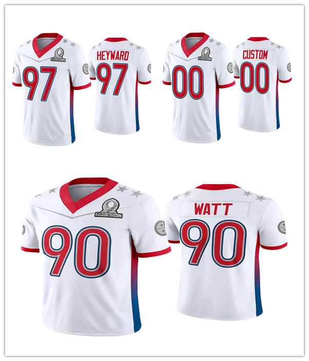 PittsburghSteelersMEN WOMEN YOUTH T.J. Watt Cameron Heyward 2022 AFC Pro Bowl White Game Jersey
PittsburghSteelersMEN WOMEN YOUTH T.J. Watt Cameron Heyward 2022 AFC Pro Bowl White Game Jersey