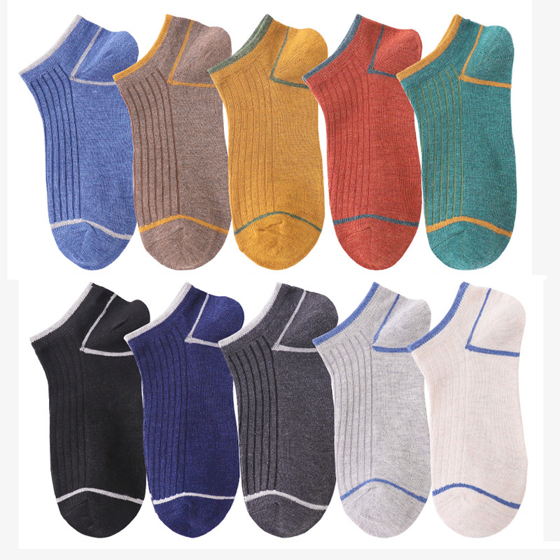 10 Pair Short Breathable Mens Socks Asakuchi Summer Brand Sports Harajuku Comfort Stripe Cool Socks Street Wear Chausette Homme, 39-42size
10 Pair Short Breathable Mens Socks Asakuchi Summer Brand Sports Harajuku Comfort Stripe Cool Socks Street Wear Chausette Homme, 39-42size