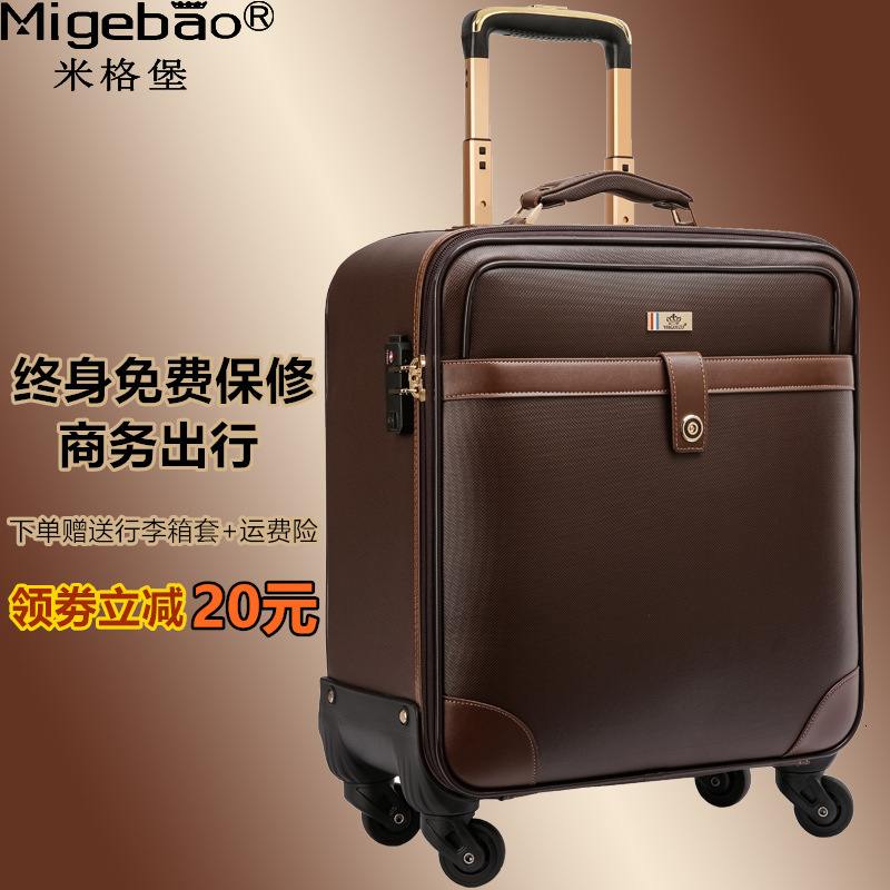 Universal Men's Business Wheel Suitcase 24 Travel 18 Boarding Case Password Box Luggage Trailer Pull Rod 20 Inch 16 Women
Universal Men's Business Wheel Suitcase 24 Travel 18 Boarding Case Password Box Luggage Trailer Pull Rod 20 Inch 16 Women