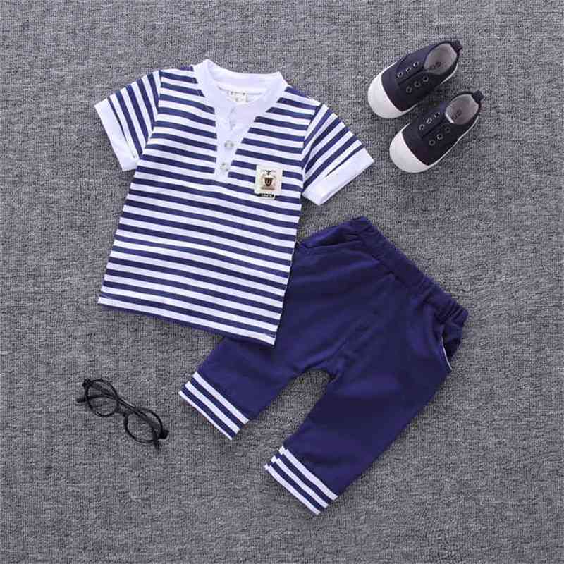 Summer Kids Sailor Suit Striped T shirt Short Pants For Toddler Boys Clothes Sets born Baby Outfits 1 2 3 4 Years 210727, Black
Summer Kids Sailor Suit Striped T shirt Short Pants For Toddler Boys Clothes Sets born Baby Outfits 1 2 3 4 Years 210727, Black
