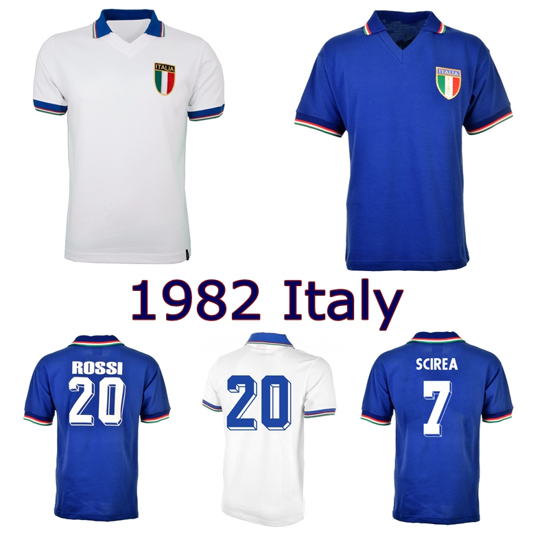 1982 retro soccer jersey 82 ROSSI TARDELLI SCIREA Graziani Zoff vintage classic football shirt, 1982 home jersey
1982 retro soccer jersey 82 ROSSI TARDELLI SCIREA Graziani Zoff vintage classic football shirt, 1982 home jersey