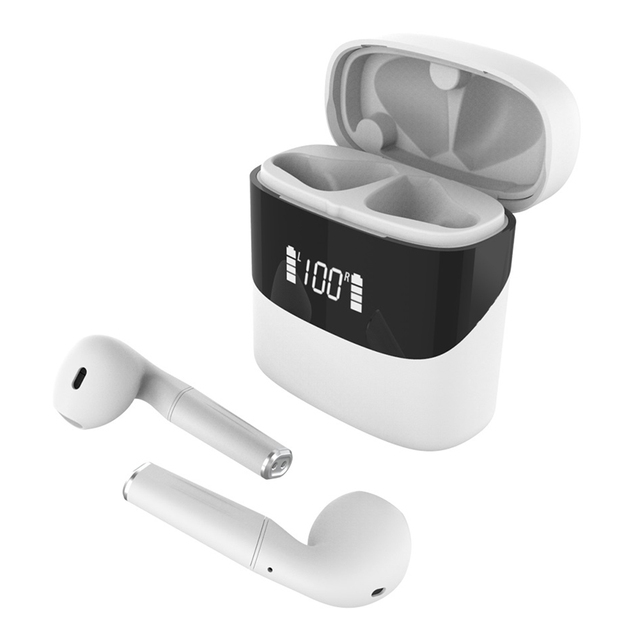 Noise Cancelling TWS Wireless Bluetooth 5.0 Earphone PK Freebuds Air 2 Headphone For Xiaomi HuaWei Wireless Earbuds with LED, Black
Noise Cancelling TWS Wireless Bluetooth 5.0 Earphone PK Freebuds Air 2 Headphone For Xiaomi HuaWei Wireless Earbuds with LED, Black