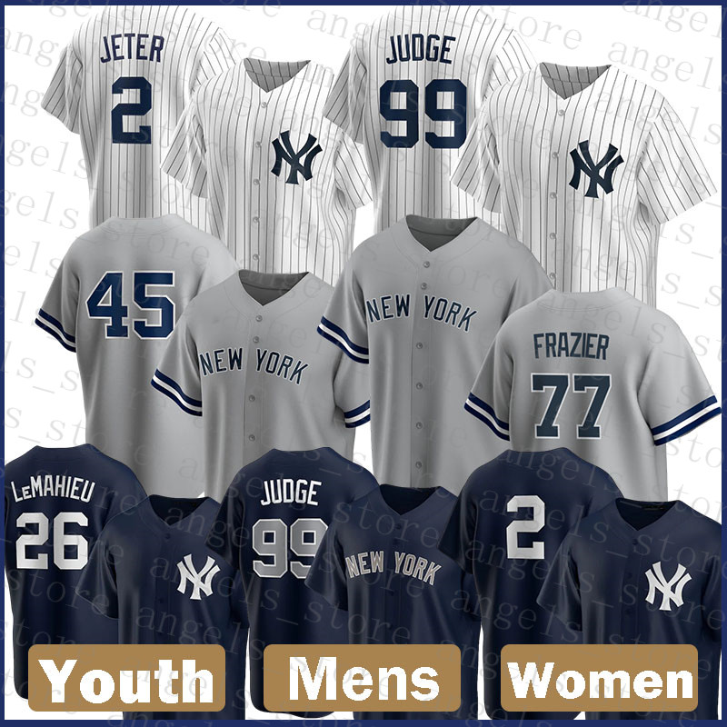 New Mens York Women Yankees 99 Aaron Judge Youth 2 Derek Jeter 45 Gerrit Cole 26 DJ LeMahieu 25 Gleyber Torres 23 Don Mattingly Gary Sanchez, Blue;black
New Mens York Women Yankees 99 Aaron Judge Youth 2 Derek Jeter 45 Gerrit Cole 26 DJ LeMahieu 25 Gleyber Torres 23 Don Mattingly Gary Sanchez, Blue;black