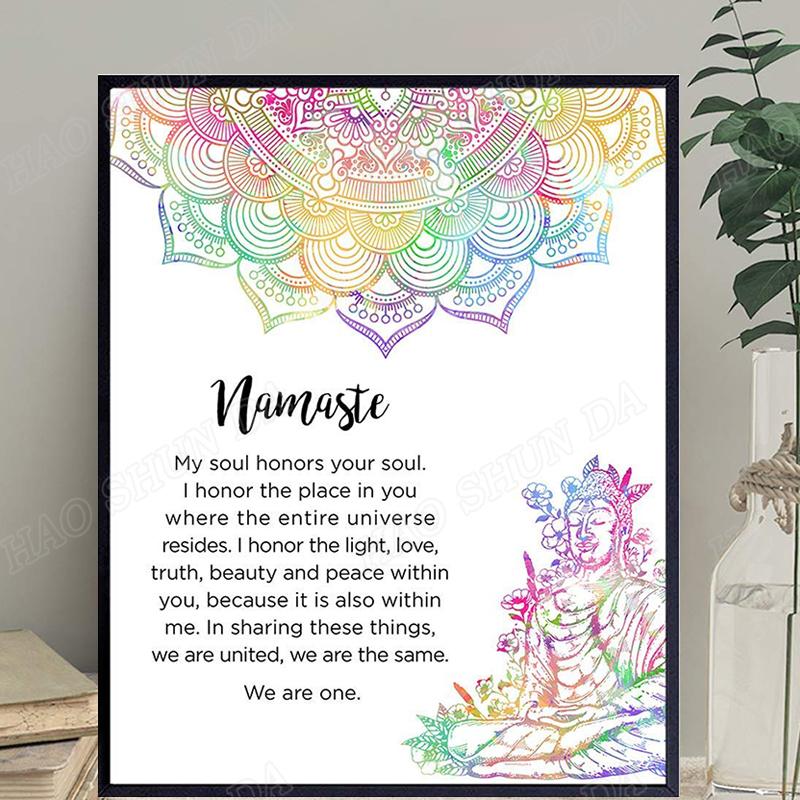 Paintings Buddhist Buddhism Art Zen Namaste Wall Decor Poster Canvas For Yoga Room Spa Decoration Spiritual Age Meditation Gift Girl
Paintings Buddhist Buddhism Art Zen Namaste Wall Decor Poster Canvas For Yoga Room Spa Decoration Spiritual Age Meditation Gift Girl