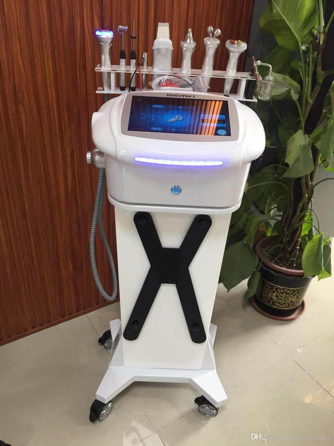 2021Multifunction facial care acne management machine skin tightening oxygen jet Scrubber spa salon