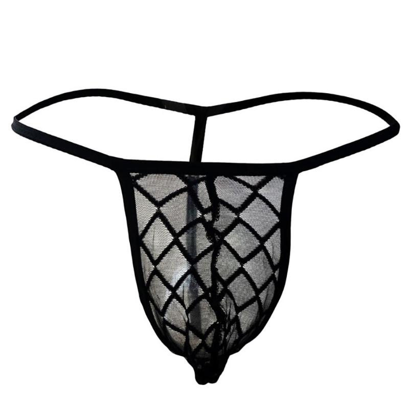 Women's Panties 2021 Men's Sexy Transparent G-string Thong Briefs Bulge Pouch Breathable Perspective Male Underwear, As pic
Women's Panties 2021 Men's Sexy Transparent G-string Thong Briefs Bulge Pouch Breathable Perspective Male Underwear, As pic