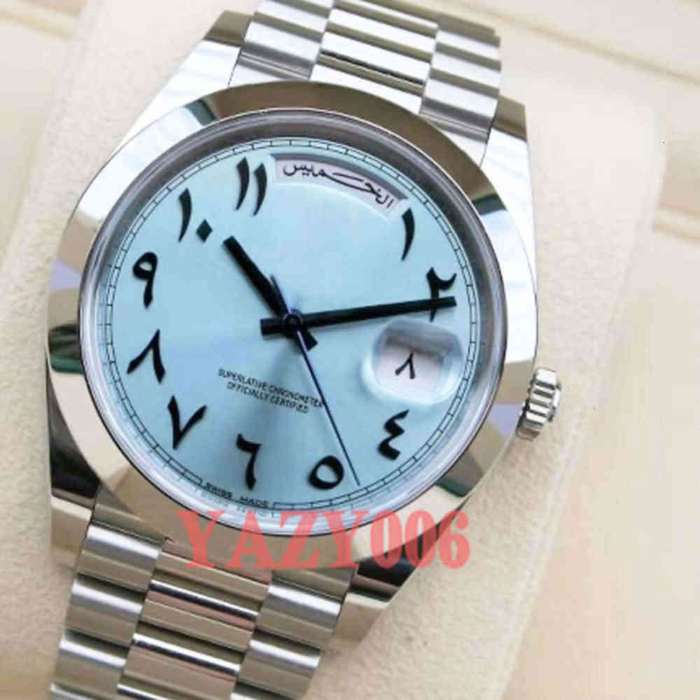 Top Relogio luxury\rwatch Mens 41mm Sapphire Men Day Date Ancient Arabic Automatic Movement Mechanical Master\rWatches Sweeping montre de, Slivery;brown
Top Relogio luxury\rwatch Mens 41mm Sapphire Men Day Date Ancient Arabic Automatic Movement Mechanical Master\rWatches Sweeping montre de, Slivery;brown