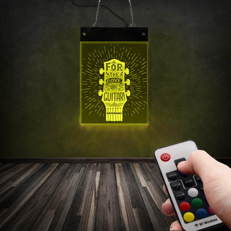 For The Love Of Guitar LED Wall Neon Sign RGB Lighting Art Decor Guitarist Electronic Light Board Rock Band Lamp
For The Love Of Guitar LED Wall Neon Sign RGB Lighting Art Decor Guitarist Electronic Light Board Rock Band Lamp