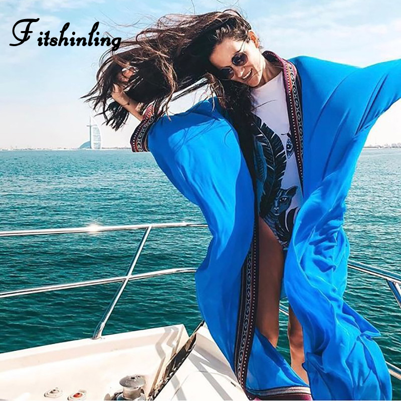 Fitshinling 2021 Bohemian Beach Cover Up Swimwear Embroidery Chiffon Long Cardigan Kimono Vintage Oversize Swimsuits Outing Sexy
Fitshinling 2021 Bohemian Beach Cover Up Swimwear Embroidery Chiffon Long Cardigan Kimono Vintage Oversize Swimsuits Outing Sexy