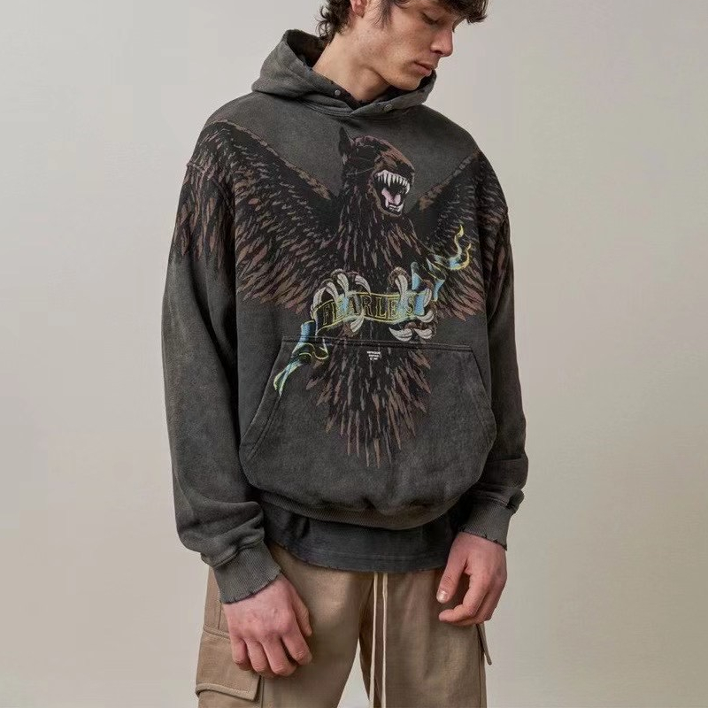 21FW Autumn Winter London Washed Vintage TERRIER EAGLE Oversized Hoodie Skateboard high street Hoody Unisex streetwear Hooded Sweatshirt, Black hoodie
21FW Autumn Winter London Washed Vintage TERRIER EAGLE Oversized Hoodie Skateboard high street Hoody Unisex streetwear Hooded Sweatshirt, Black hoodie